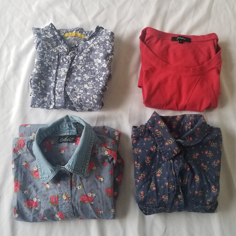 Women's Small Bundle Tops Hollister, Chic, S+P, Am